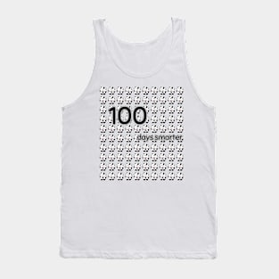 100 days smarter cows Tank Top